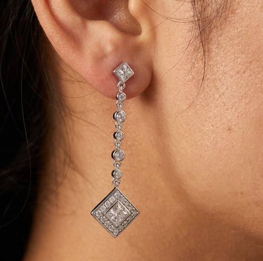 Sterling Silver Dangle Earrings