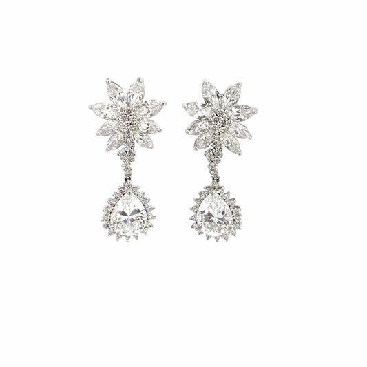 Floral Design Earrings