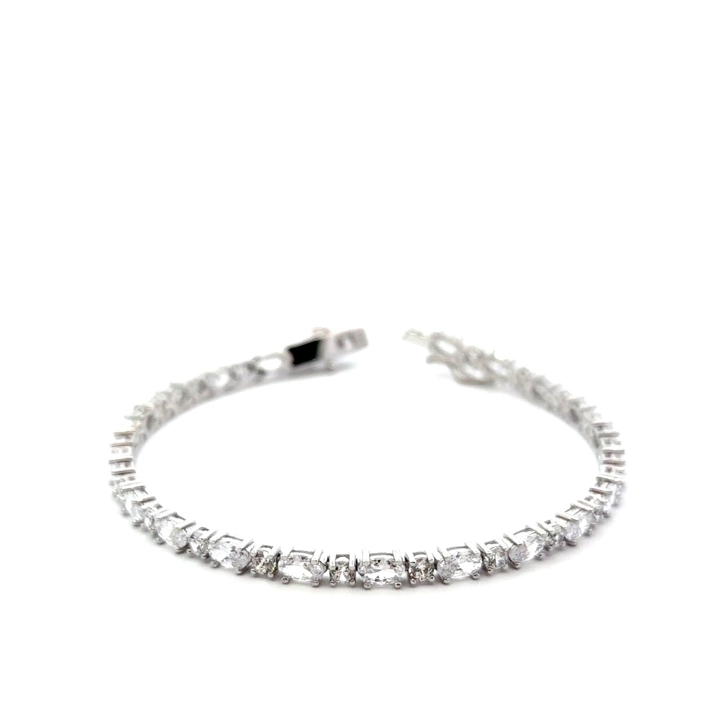 Sterling Silver Tennis Bracelet