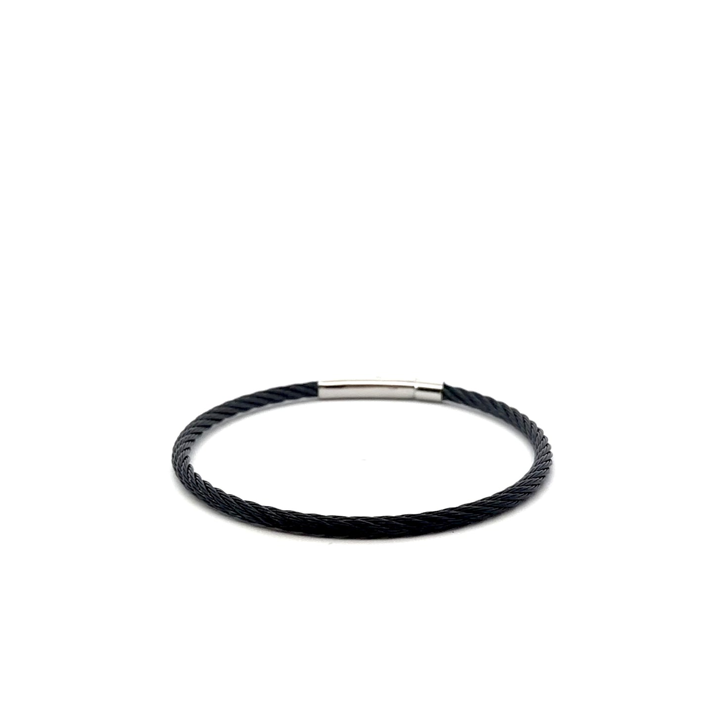Stainless Steel Cable Bangle