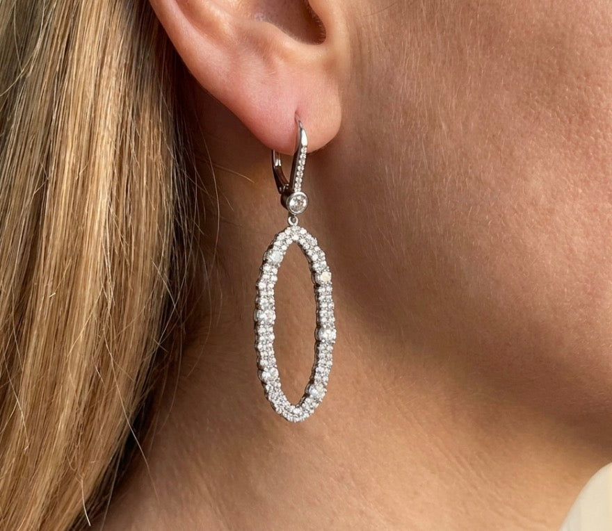 Sterling Silver Dangle Earrings