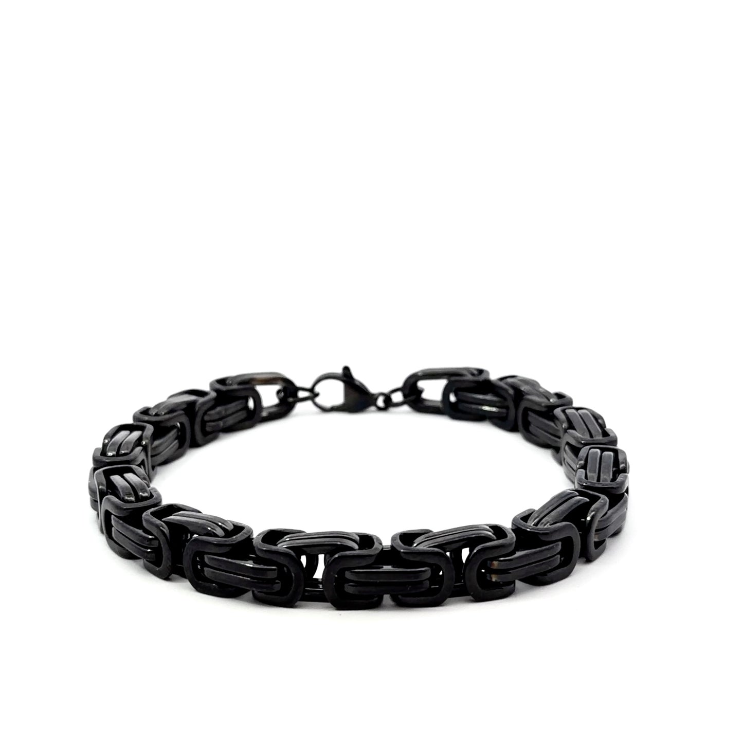 Black Byzantine Men’s Chain Bracelet