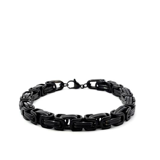 Black Byzantine Men’s Chain Bracelet