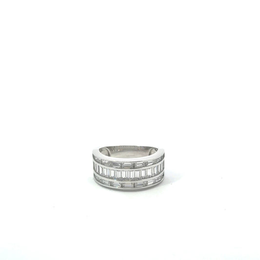 Sterling Silver Wide Band Ring