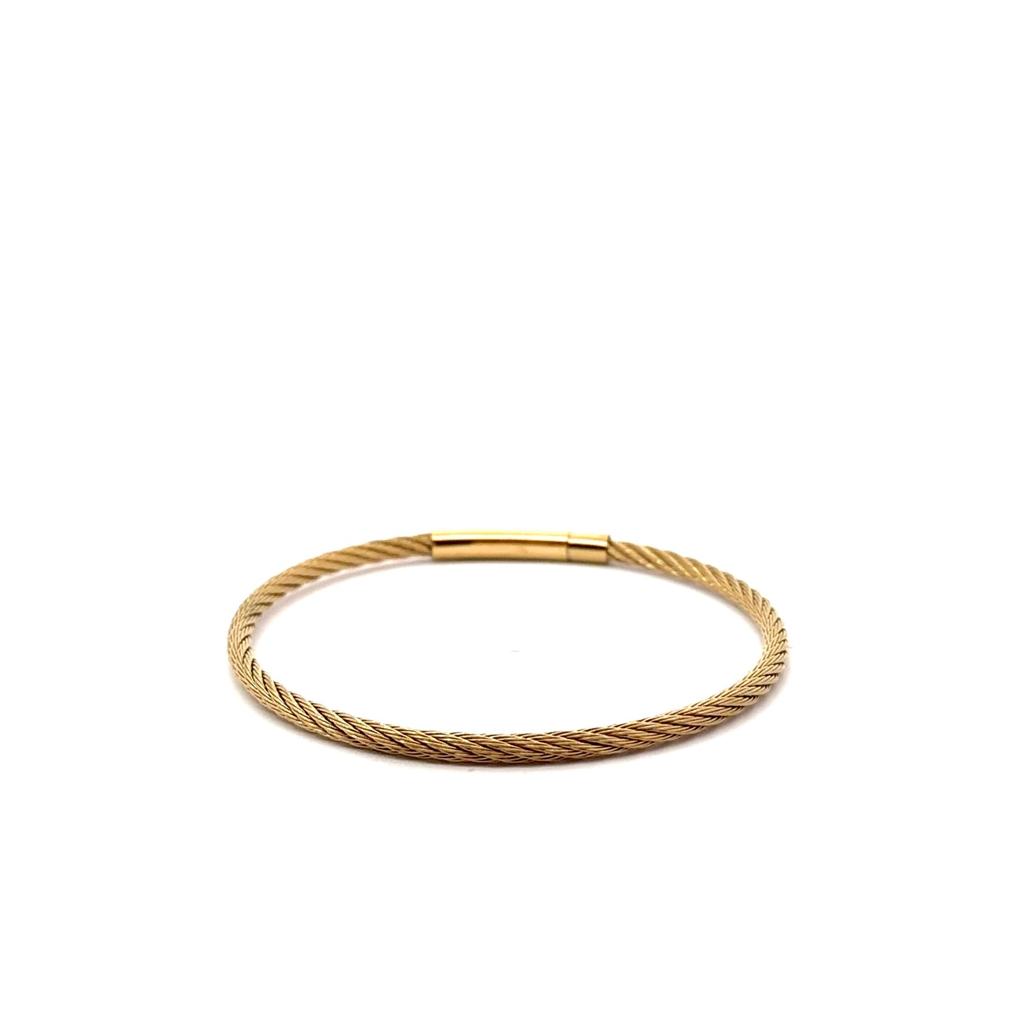 Stainless Steel Cable Bangle