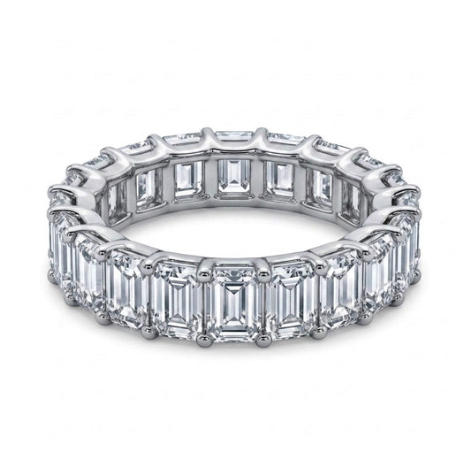 Sterling Silver Eternity Ladies Band