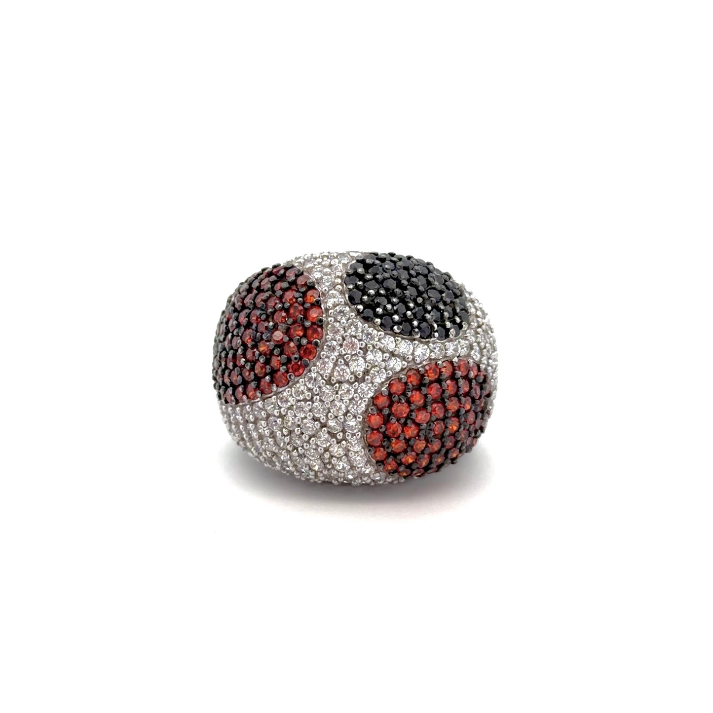 Sterling Silver Grand Cocktail Ring