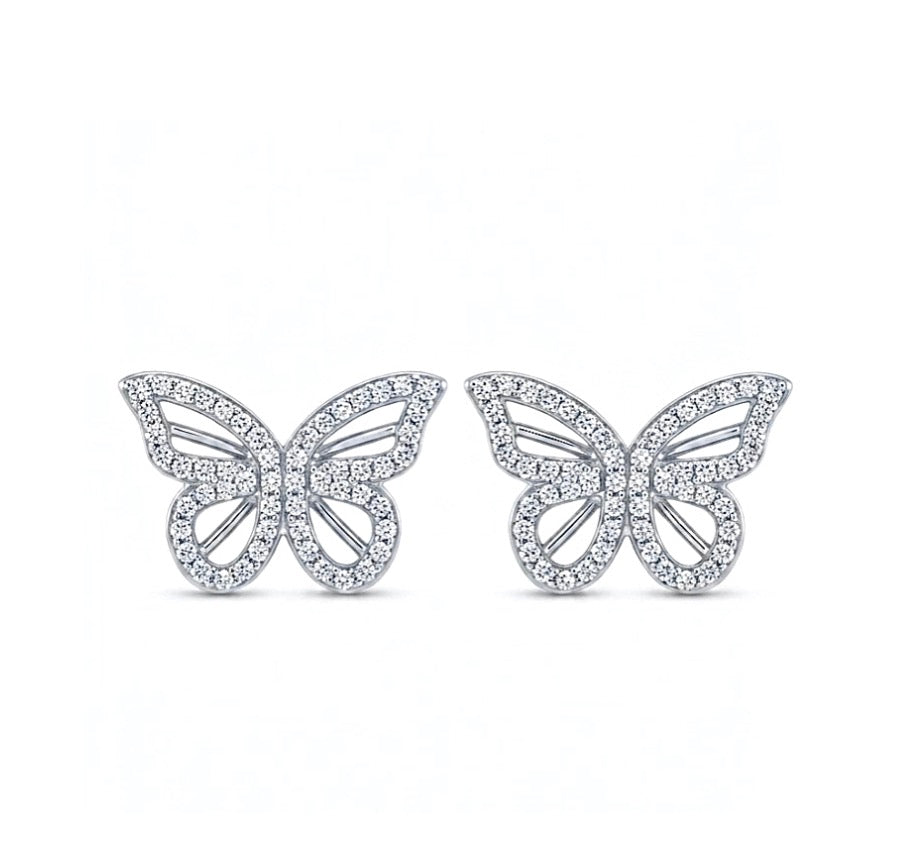 Butterfly Stud Earrings