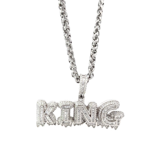 Sterling Silver King pendant