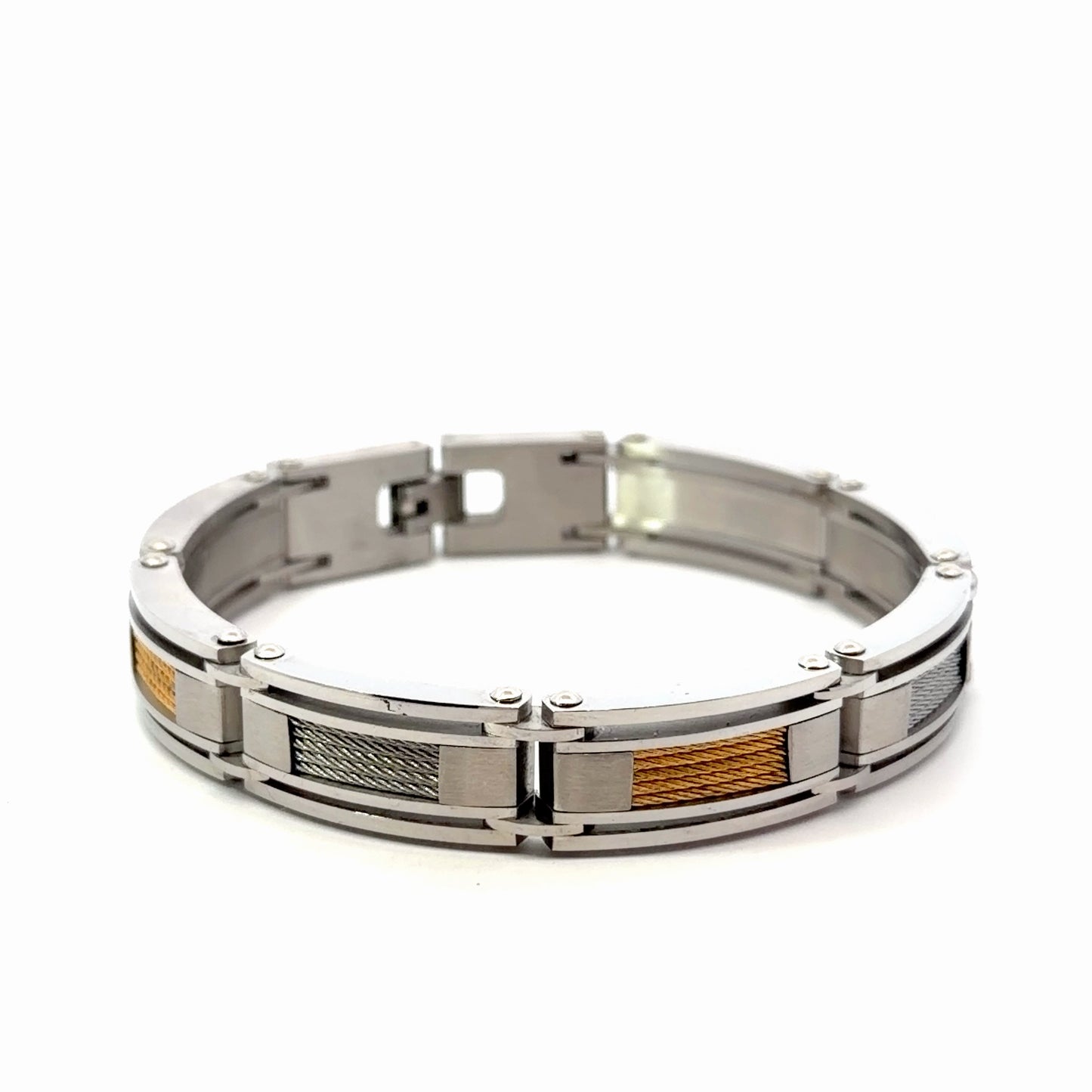 Men’s Stainless Steel Cable Bracelet