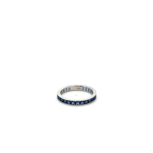Sterling Silver Eternity Band