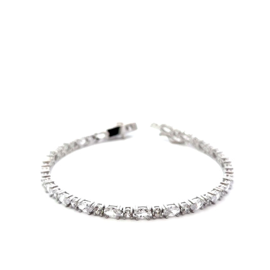 Sterling Silver Tennis Bracelet