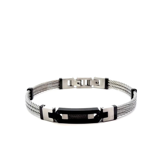 Stainless Steel Cable Bracelet