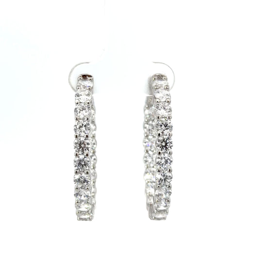 Sterling Silver Hoop Earrings