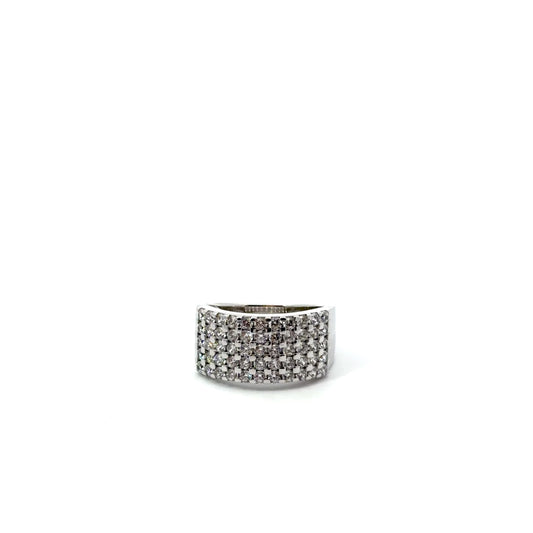 Sterling Silver Wide Band Ring