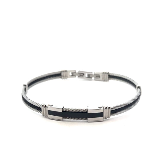 Stainless Steel Cable Bracelet