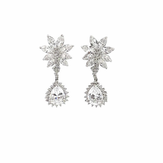 Floral Design Earrings
