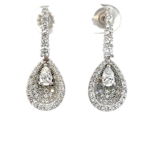 Vintage Inspired Drop Earrings