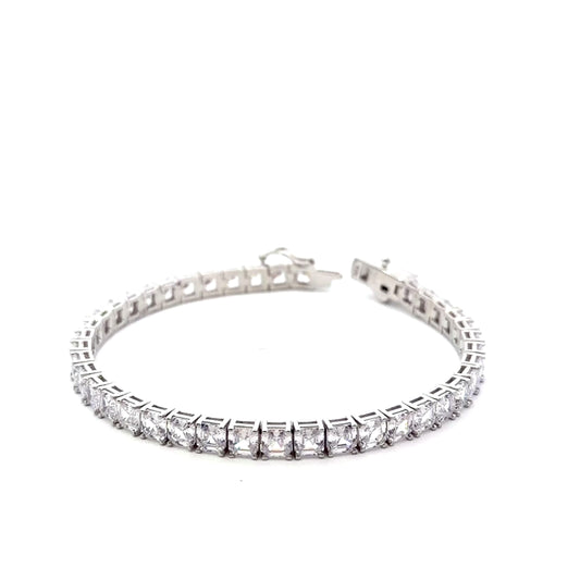 Sterling Silver Radiant Bracelet