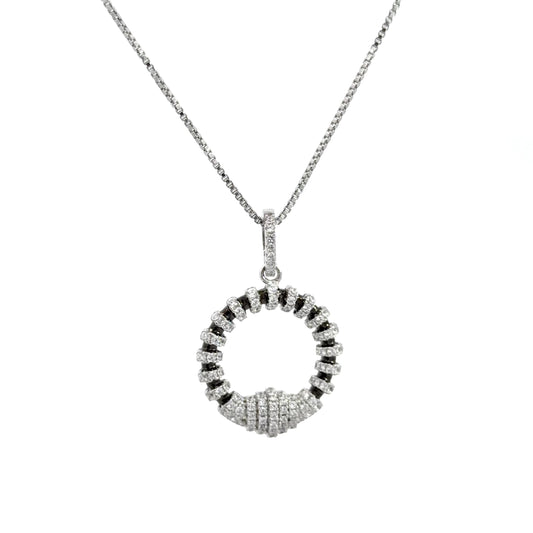 Infinity Loop Pendant Necklace
