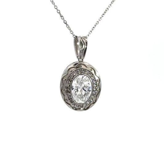 Vintage Inspired Pendant Necklace