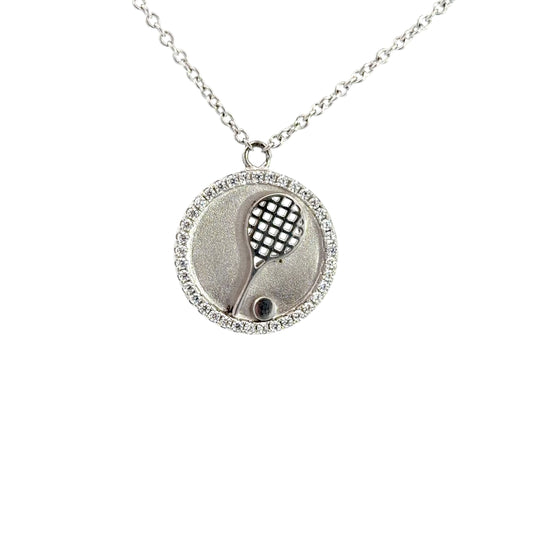 Tennis Pendant Necklace