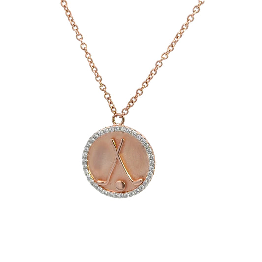 Sports Design Pendant Necklace