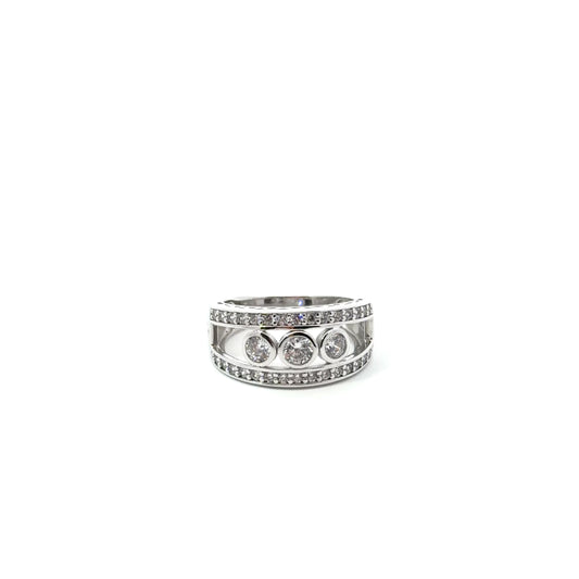 Sterling Silver Cubic Zirconia Ring