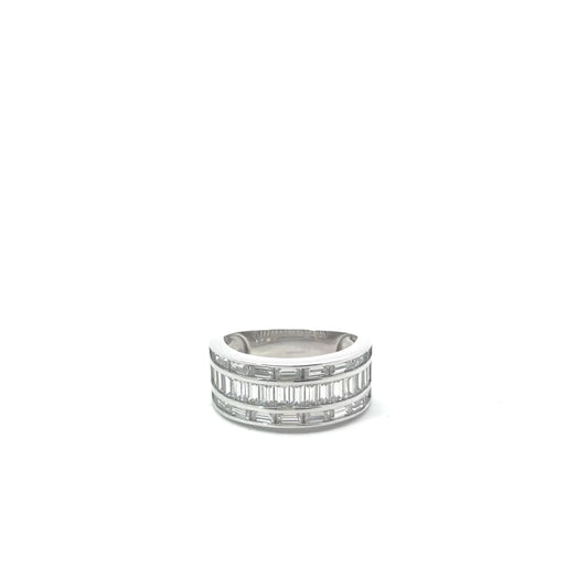 Sterling Silver Wide Band Ring