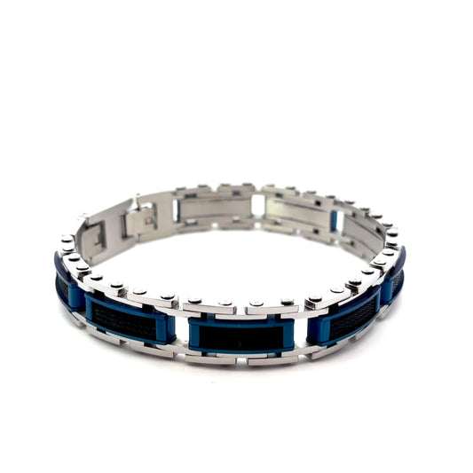 Stainless Steel Cable Bracelet with Cable