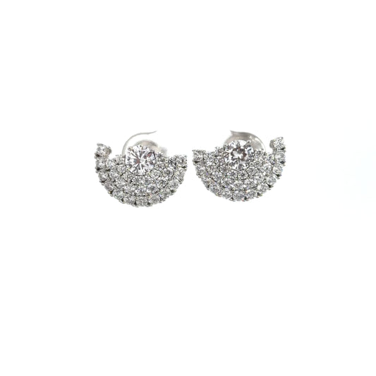Stud Cubic Zirconia Earrings