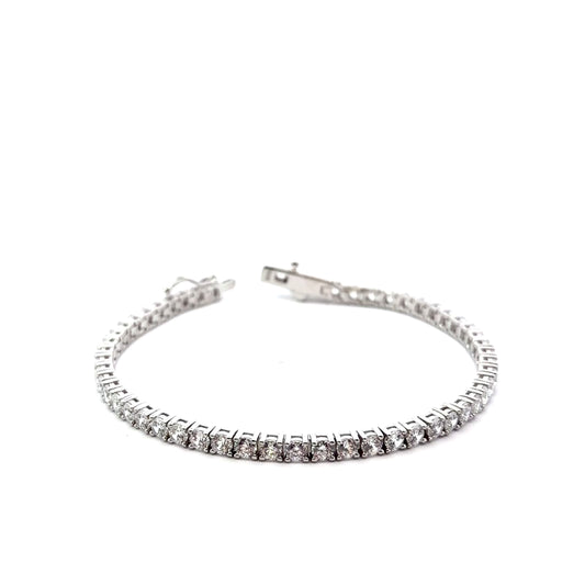 Sterling Silver Tennis Bracelet