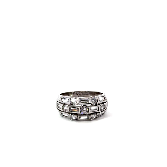 Sterling Silver Wide Band Ring