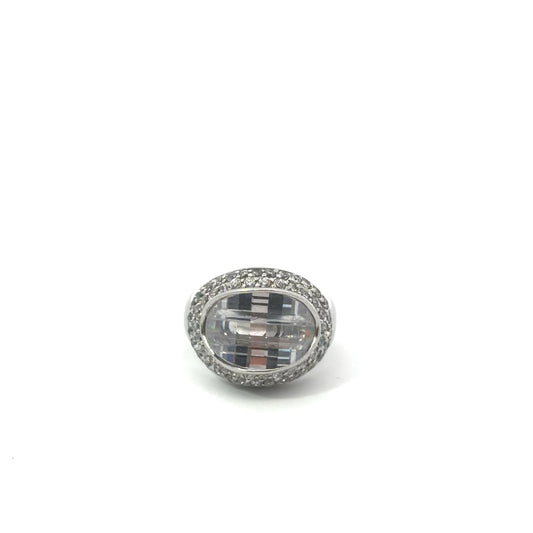 Sterling Silver Prominent Cocktail Ring