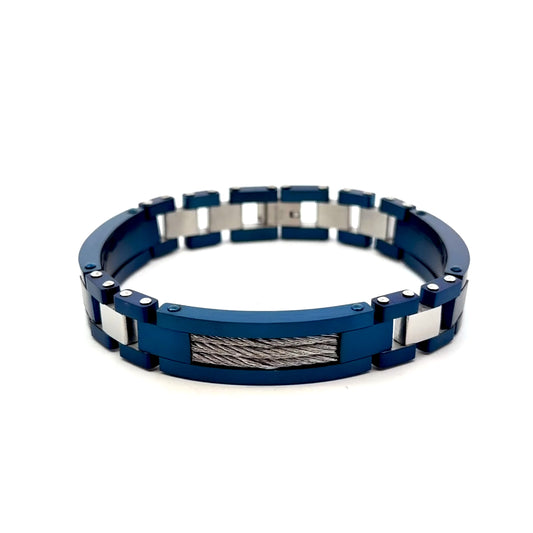 Stainless Steel Blue PVD Bracelet