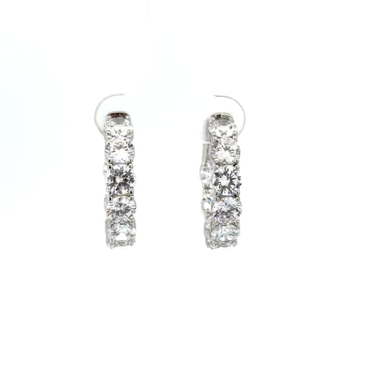 Sterling Silver Hoop Earrings