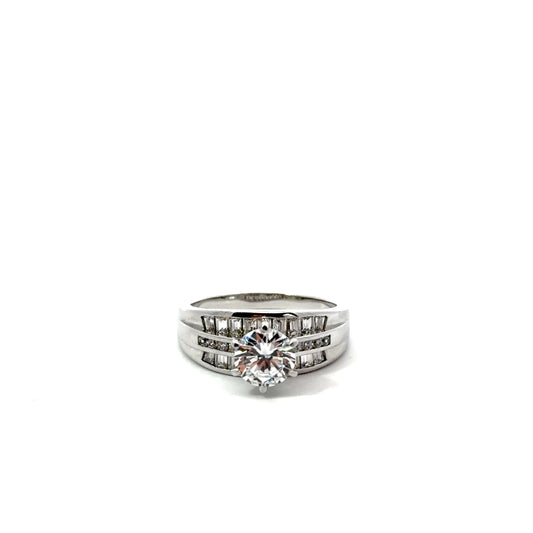 Sterling Silver Wide Band Ring