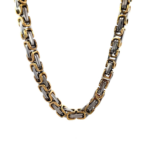 Byzantine Mens Chain Necklace