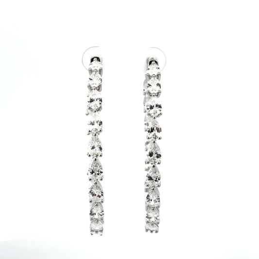 Sterling Silver Hoop Earrings