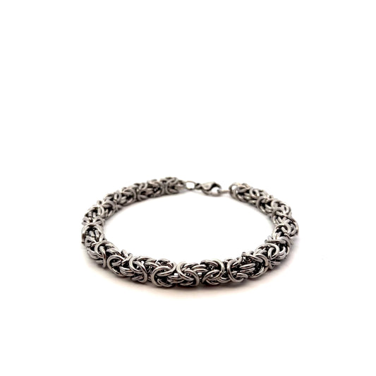 Stainless Steel Chainmail Men’s Bracelet