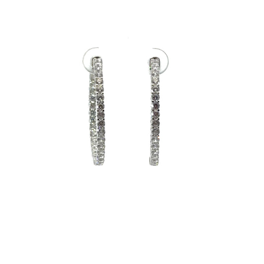 Sterling Silver Hoop Earrings