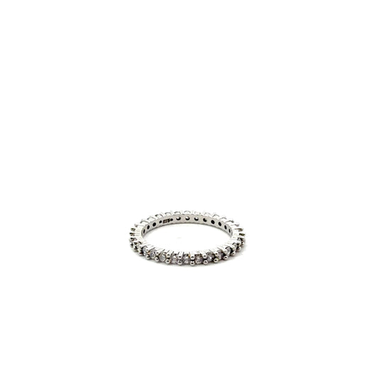 Sterling Silver Eternity Band